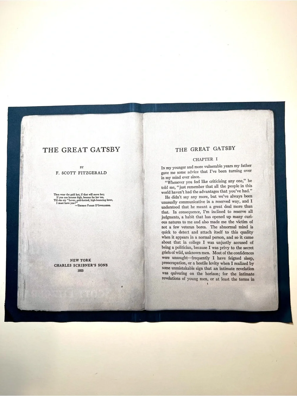 The Great Gatsby Book Shaped Microfiber Cleaning Cloth Eyeglass Phone Screen
